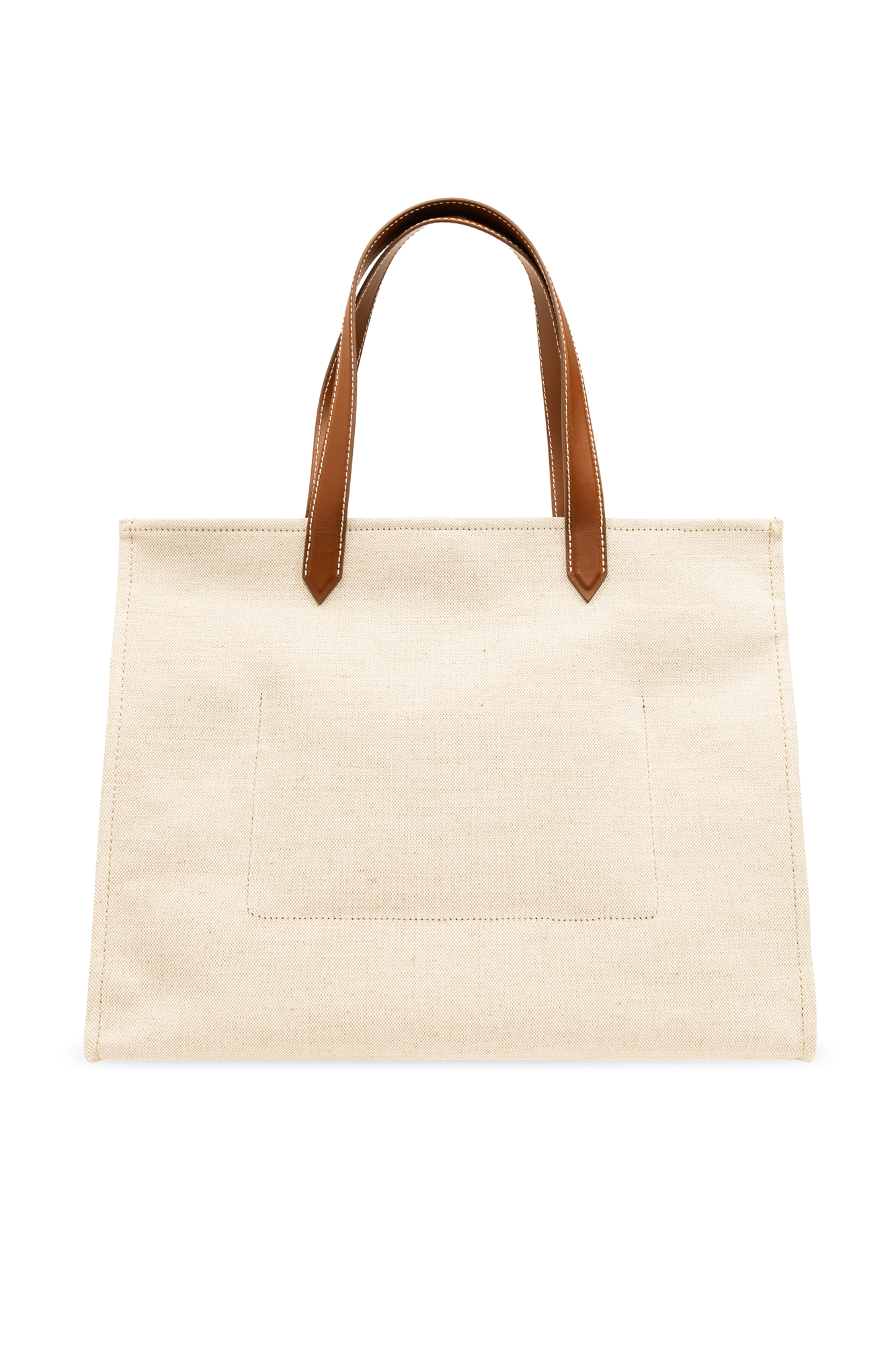 Cream Balmain logo 'shopper' bag Balmain - Vitkac AS